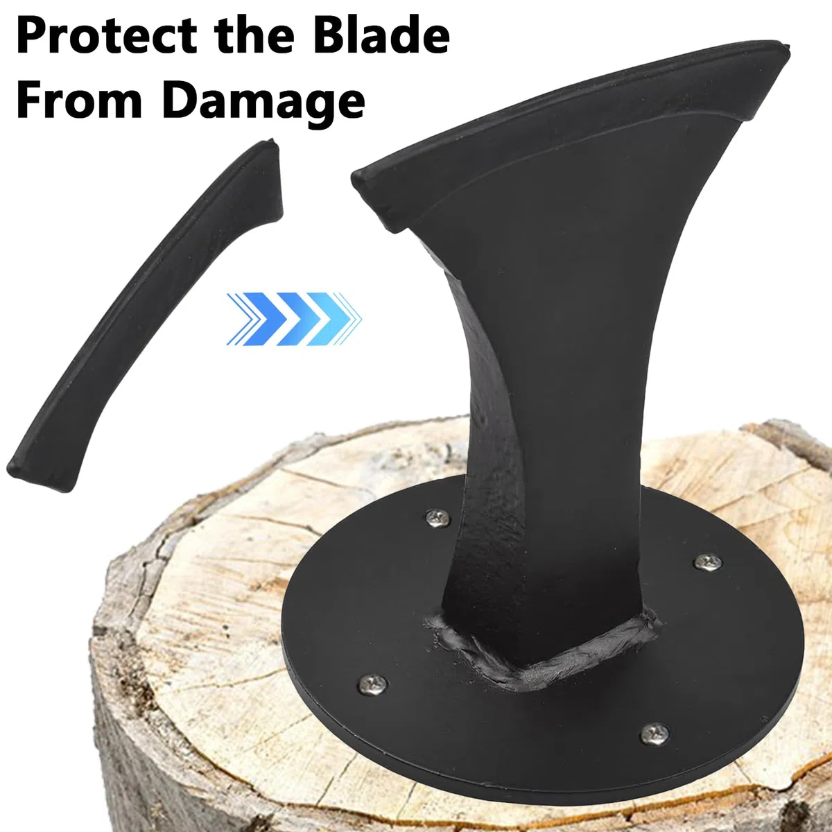 Spaccalegna Manuale, Spaccalegna a Cuneo,Heavy Duty Steel Manual Log Splitter Wedge Firewood Kindling Splitter,Spaccalegna Strumento,Heavy Duty Spaccalegna da ardere per piccola stufa a legna camino