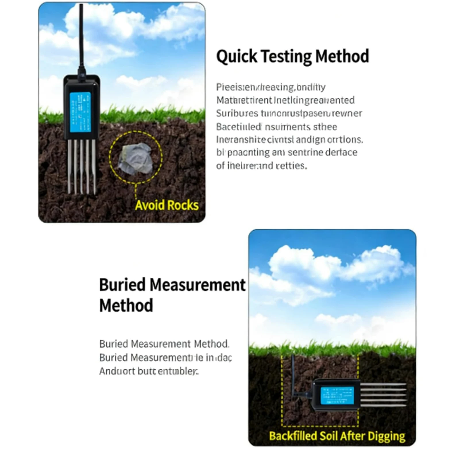 Tester Del Suolo, Analizzatore Del Suolo Usb, Tester Digitale Npk (azoto, Fosforo, Potassio), Ph, Umidità, Conducibilità Elettrica (ec) Per App Android, Test Di Fertilità Del Suolo Per Giardino