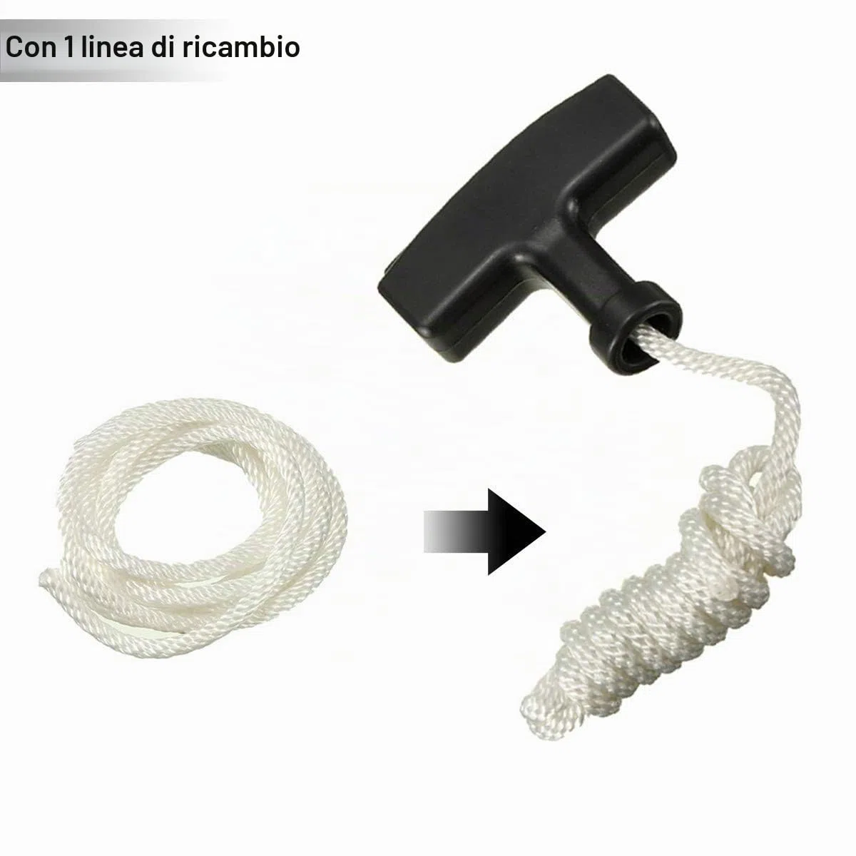 ZAMDOE Sostituzione Gruppo avviamento a Strappo per Honda GX240 (8HP), GX 270 (9HP), per Oregon 31-049, per Rotary 26-10469, 150-711, 28400-ZE2-W01ZA / B/N Parti del Motore, con Fune di avviamento