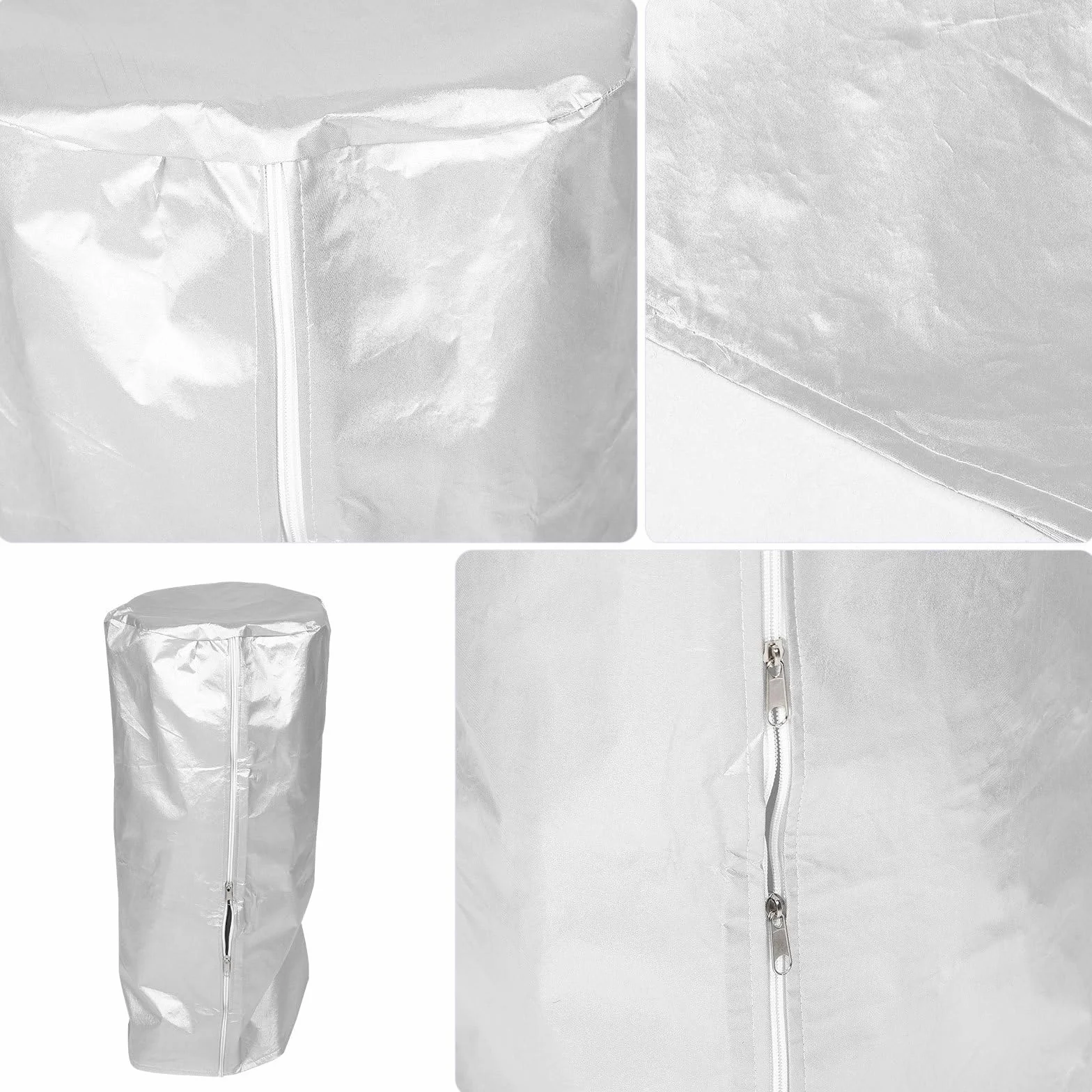 Mobiletto Porta Bombola Gas Resistente Protezione Solare per Campeggio e Deposito Esterno
