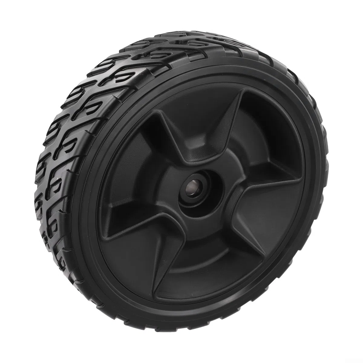 Ruote per tosaerba da 20,3 cm in gomma e plastica per Honda HRN216 VKA VKAA A VYA VYAA che supportano la compatibilità OEM e il funzionamento costante (ruota posteriore)