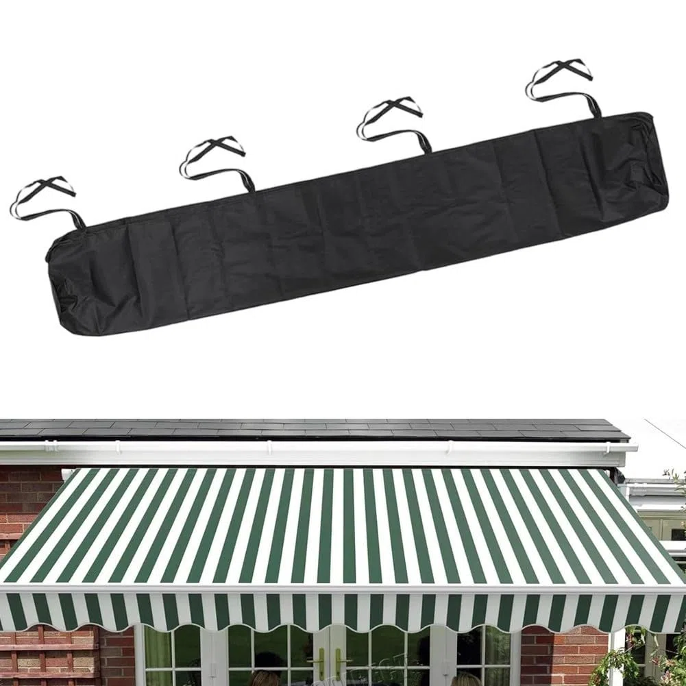 Copertura per tenda da sole per esterni, impermeabile, in tessuto Oxford 210 DPU, protezione da sole e pioggia, per giardini, patii, terrazze (300 cm)