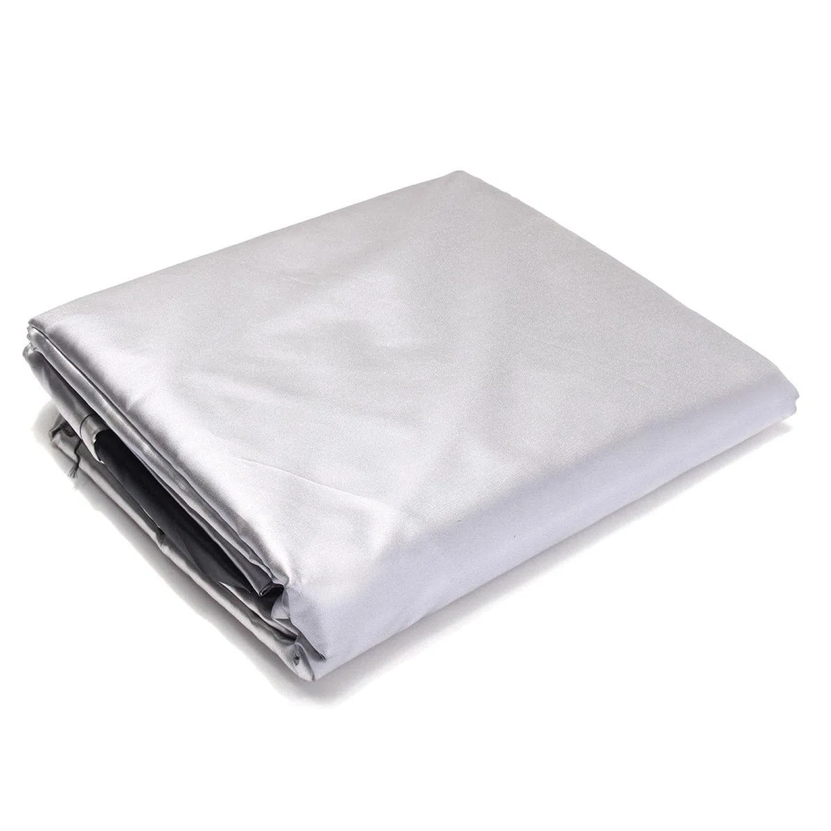 HNKDKJ Coperture per Mobili da Giardino 140x120x75cm(LxWxH) Telo Copritavolo Da Esterno 420D Oxford Tessuto Copertura Tavolo Esterno Rettangolare Impermeabile Anti-UV Telo Copertura Esterno-Argento