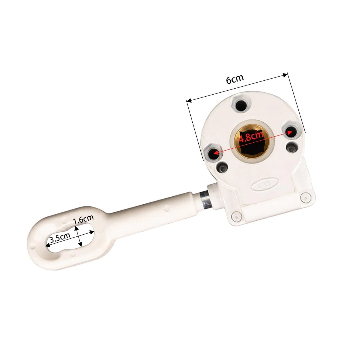 MagiDeal Accessori per Ingranaggi a Vite Senza fine manuali per Tende da Sole Parti per Parasole Ingranaggio a Vite Senza fine per Balcone Leggero