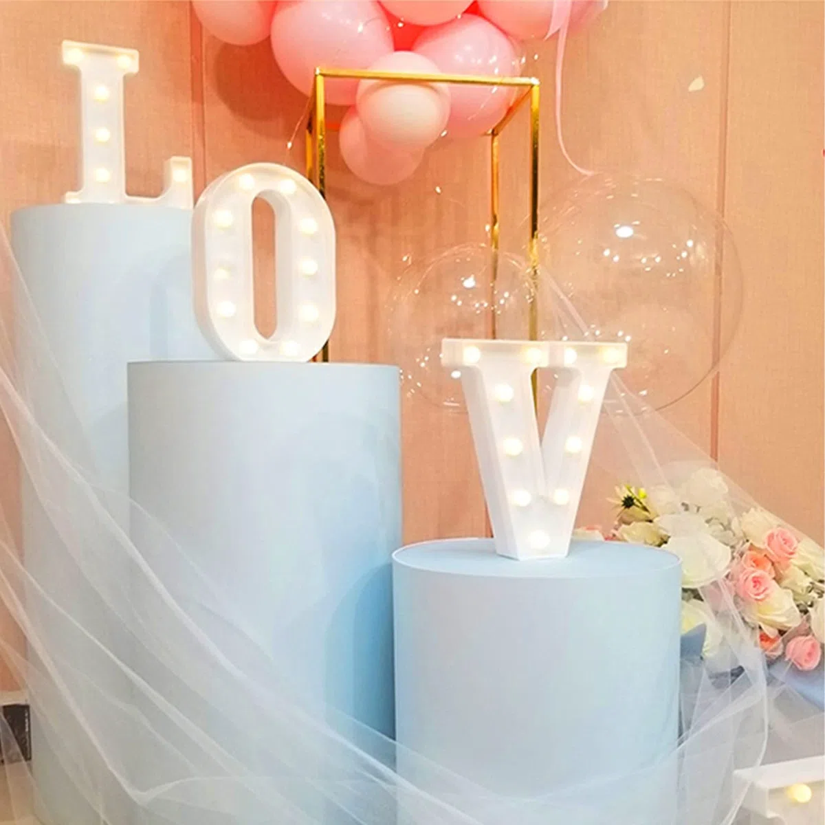 Set di 3 supporti cilindrici in metallo, eleganti espositori per matrimoni, feste ed eventi, perfetti per esporre composizioni floreali e centrotavola