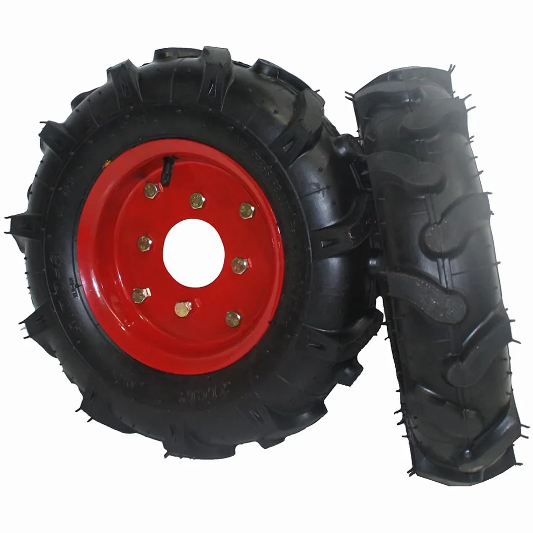 Bricoferr Motozappa con Trasmissione Ingranaggi, Motore 7hp, Ruote 5.00X10, Lame e asuratore Anche