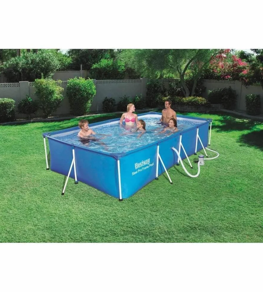 Bestway 56424 Piscina Fuori Terra Steel PRO da 400 x 211 x 81 cm