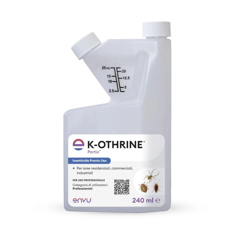Bayer K-Othrine PARTIX 250 ML Insetticida Concentrato contro ragni blatte cimici
