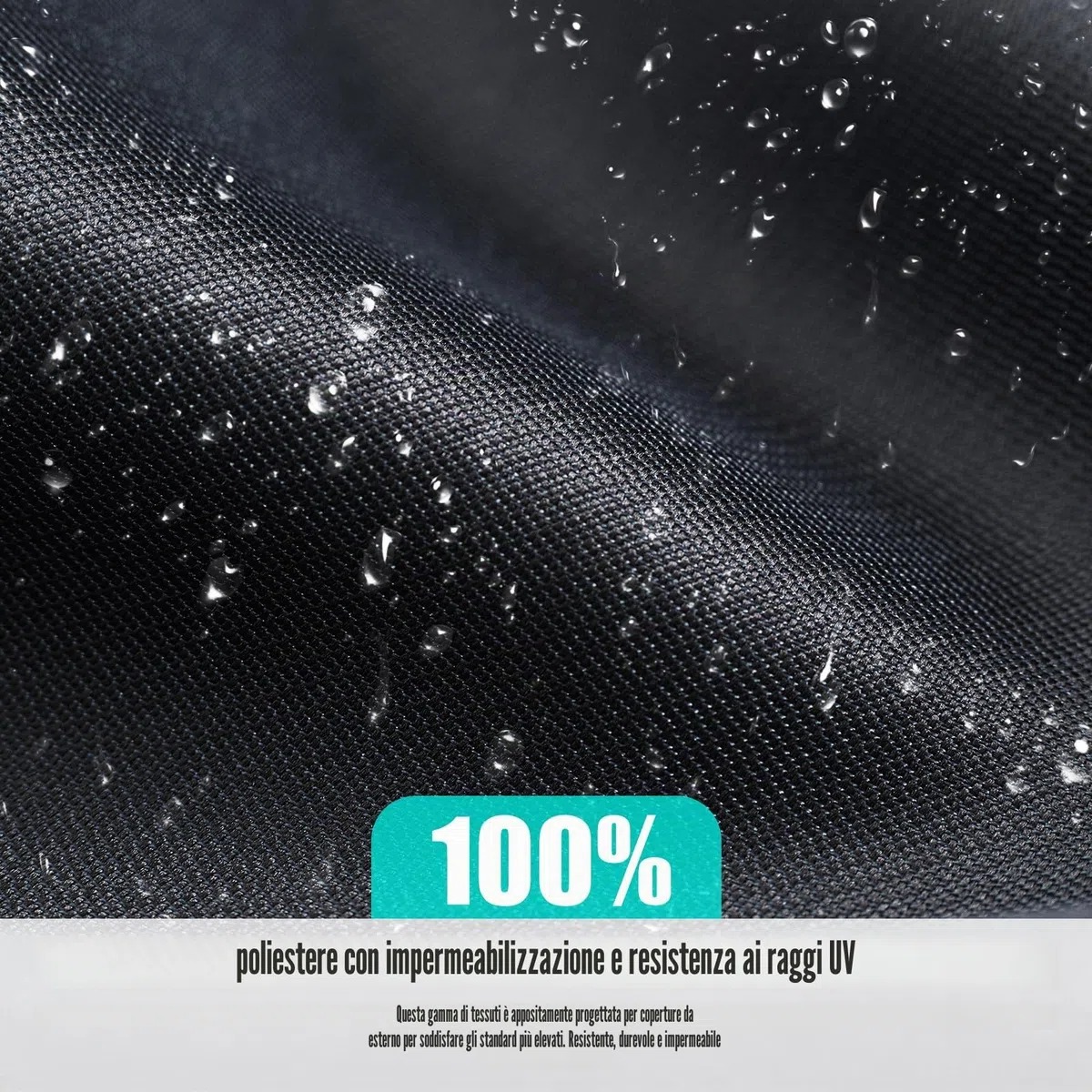 Copri Sedie Esterno, Copertura per Sedie da Giardino Impilabili Impermeabile, Antivento e Antipolvere, Resistente tessuto Oxford,Telo Coprisedie da Esterno Anti UV 120/80x65x65 CM