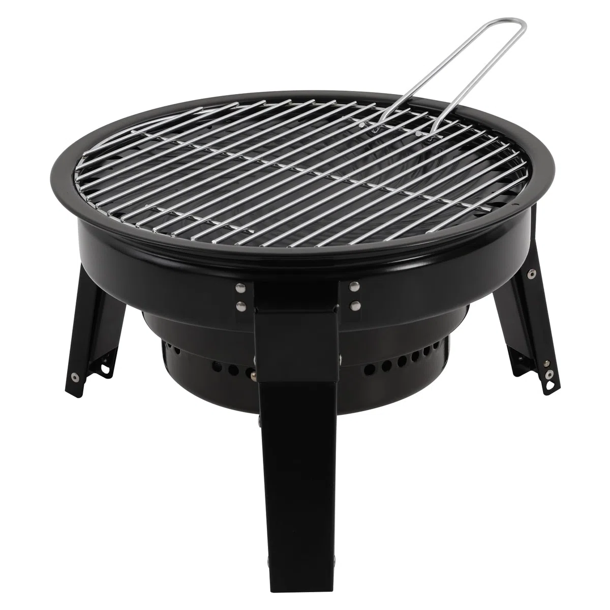 Barbecue a carbonella, da campeggio, a carbone, portatile, da campeggio, a carbonella, per picnic, giardino, terrazza, campeggio, viaggi