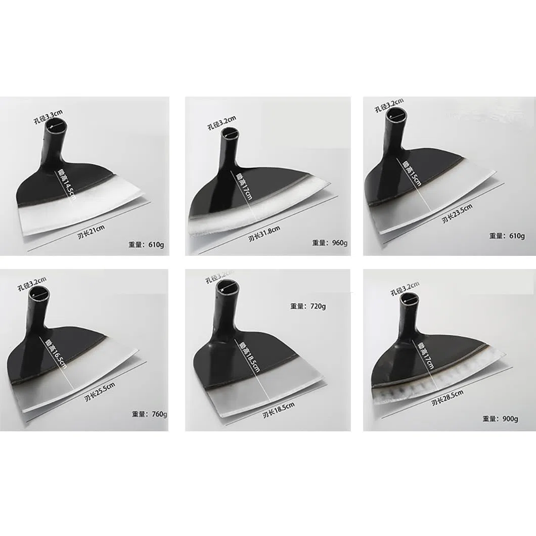 Zappetta per erbacce da giardinaggio in acciaio per impieghi gravosi, zappa da giardino a testa cava in acciaio inox, zappetta per erbacce da giardino, attrezzi da giardino (31.8cm)
