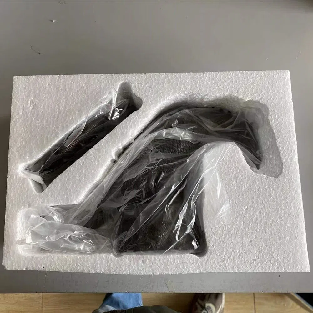 Fontana da esterno a forma di drago - Statua da giardino a forma di drago sputacchiere for laghetti koi, cortili e giochi d'acqua (design resistente alle intemperie)
