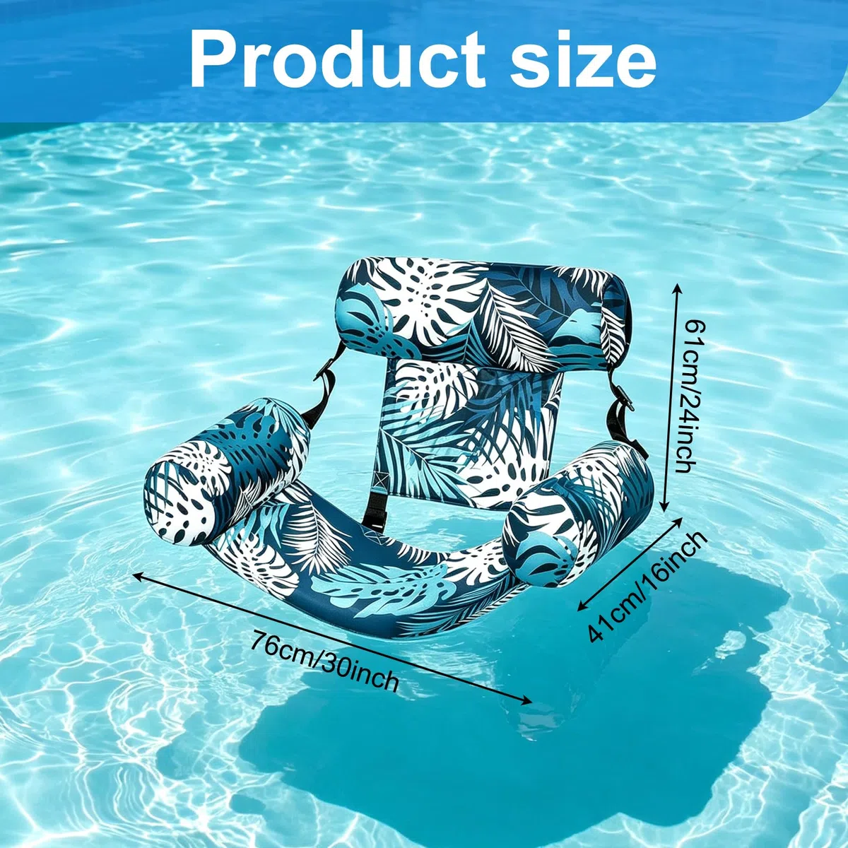 2 pezzi Sedia Galleggiant Gonfiabile, Sedia Gonfiabile da Piscina, Gonfiabili Per Piscina Adulti, Poltrona Piscina, per spiaggia, fiume, estate, interni, esterni e relax