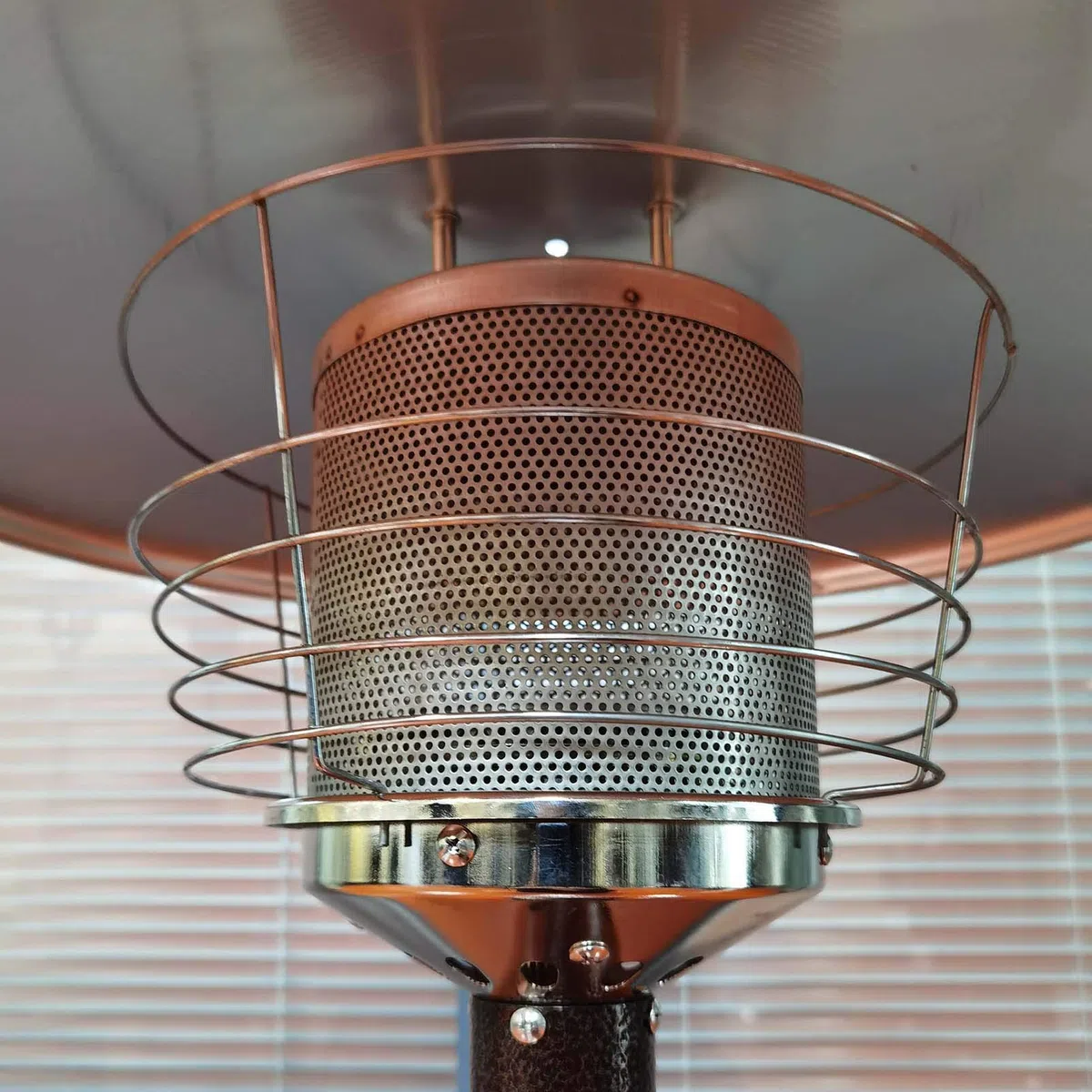 Stufa a gas da tavolo in acciaio inox, a basso consumo energetico, propano o butano, ideale per gazebo, giardino, campeggio, esterni, soluzione di riscaldamento efficiente