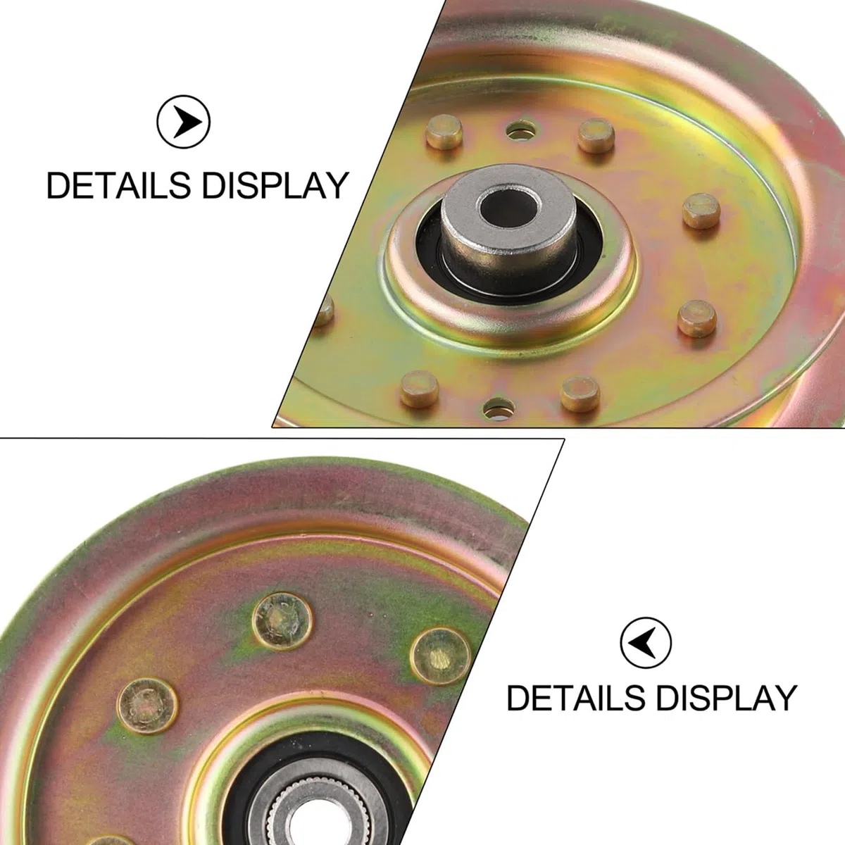 756-04129 Puleggia folle piatta compatibile con Cub Cadet 956-04129 956-04129C 756-04129B 756-04129C MTD 753-08171 756-04129B 756-04129C 956-04129C 6-041 29 956-04129C - Confezione da 2
