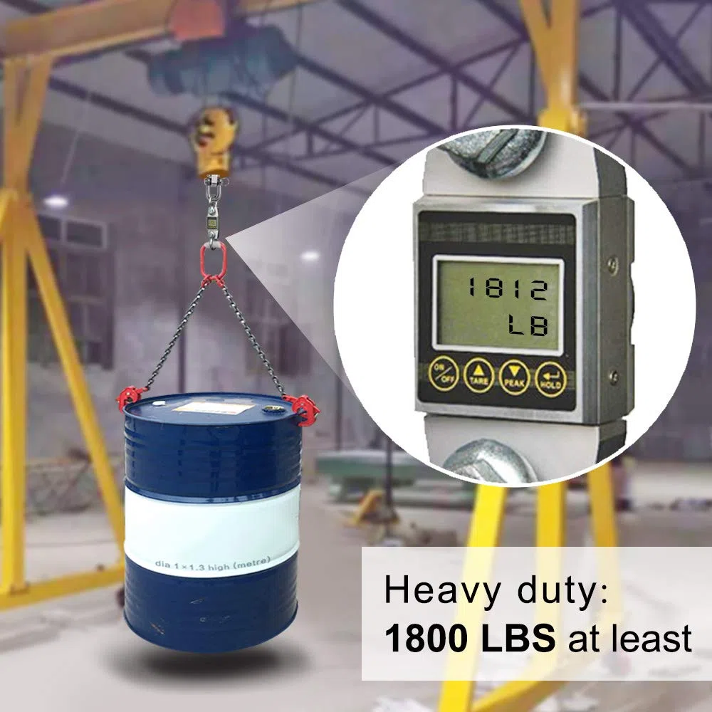 SELEWARE 180° Heavy Duty grucce oscillanti, capacità 800 kg, in acciaio inox permanente antiruggine 304, 14,5 cm legno e acciaio travi altalena set yoga amaca cair punzonatura, confezione da 4