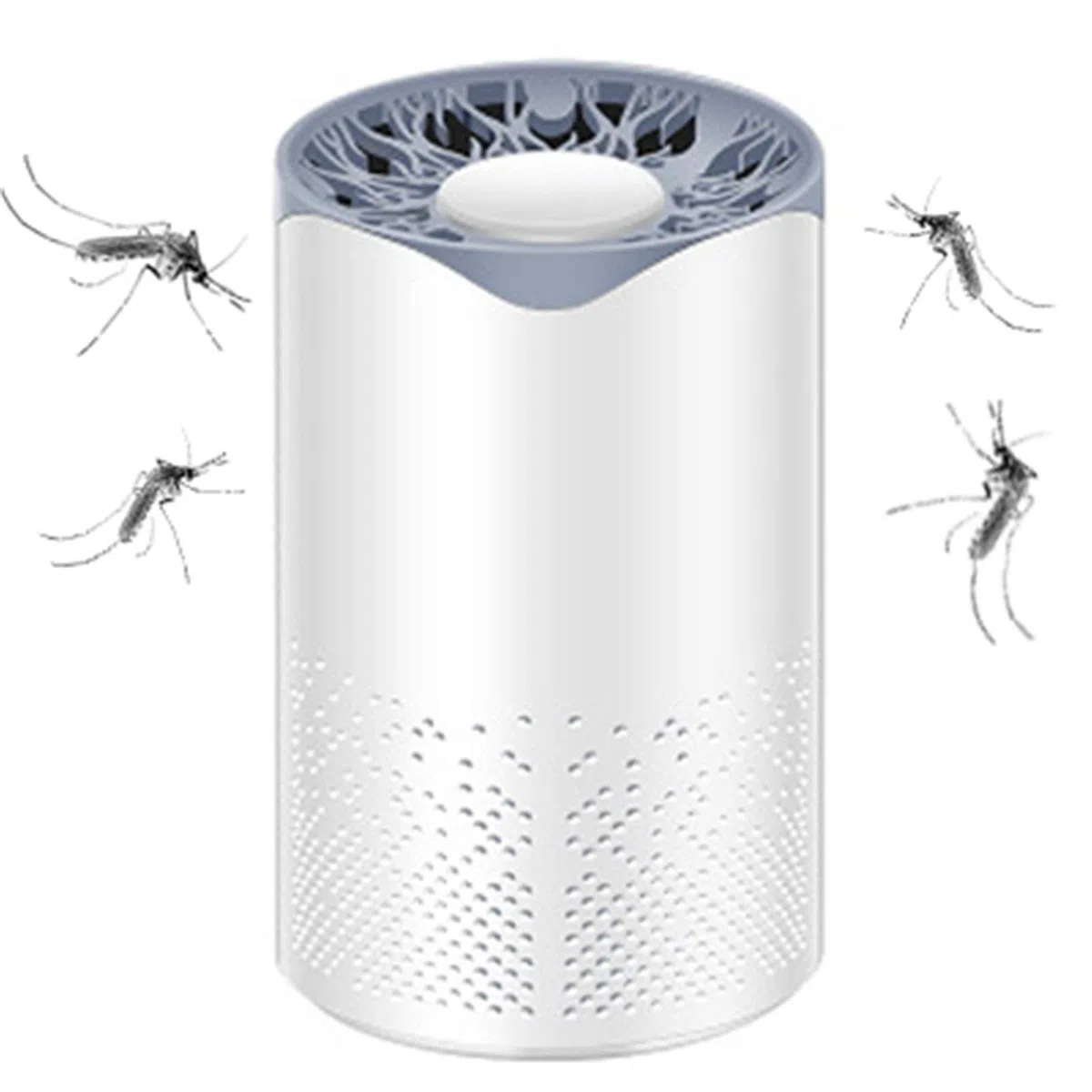 Zanzariera Elettrica，Lampada Mosquito Killer Bug Zapper Potenti zanzariere UVOutdoor Antipioggia Insect Killer
