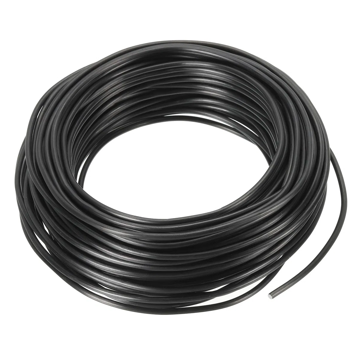 PATIKIL 2,5mm x 60 Piedi Filo di Allenamento per Bonsai, Steli di Filo Floreale Filo Albero in Alluminio Anodizzato per Fissaggio Rami Giardinaggio, Nero