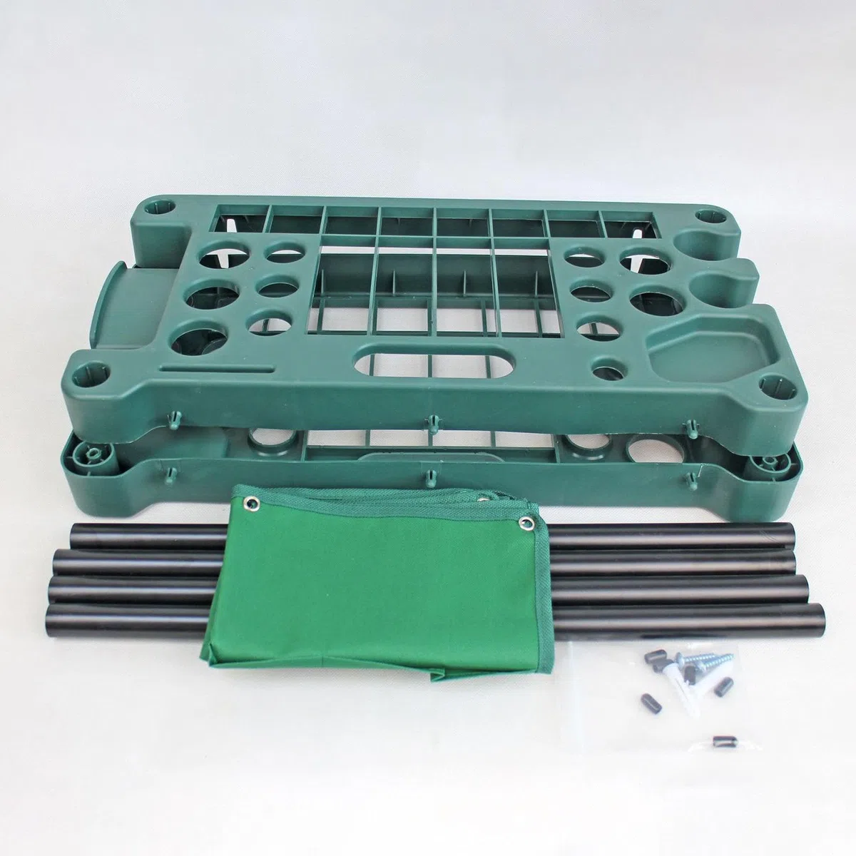 LOVIVER Organizzatore per Attrezzi da Giardino Rastrelliera per Attrezzi da Giardino Durevole Premium Contiene Attrezzi da Giardino Scaffale per Garage