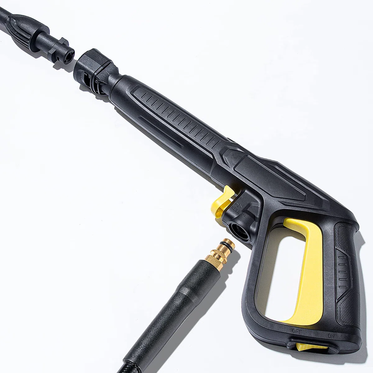 YUET Pistola a Spruzzo e Kit Lancia per Karcher K2 K3 K4 K5 K6 K7 Serie Idropulitrice, Pistola di Ricambio Quick Connect per Idropulitrici, Ugello a Spruzzo Regolabile per Lavaggio Auto