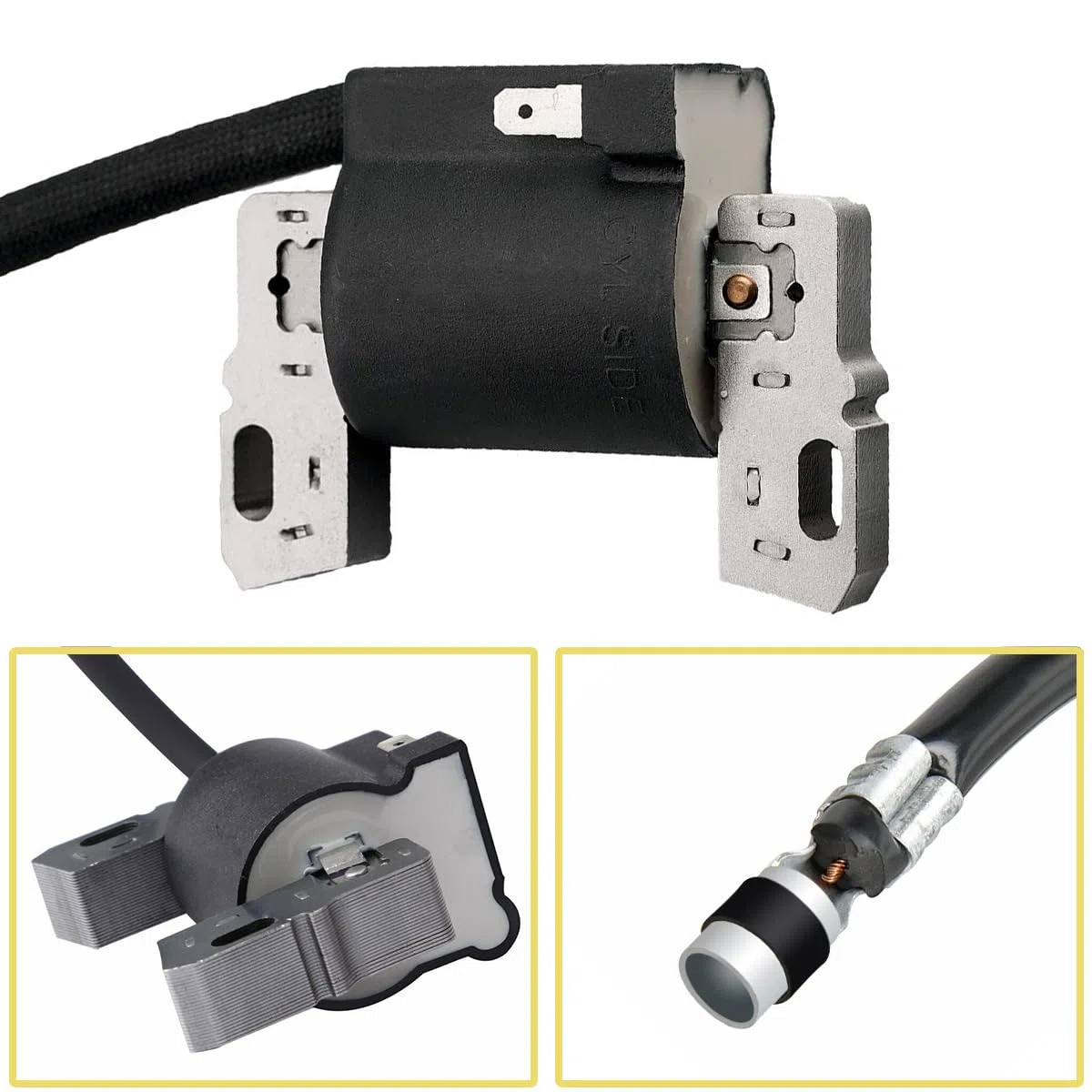 ZAMDOE 591459 Bobina di accensione Magneto Armatura di ricambio per Briggs and Stratton 19A400 19B400 19C400 20A114 Parti di motori per tosaerba 492341 491312 495859 490586 per Toro trattorino