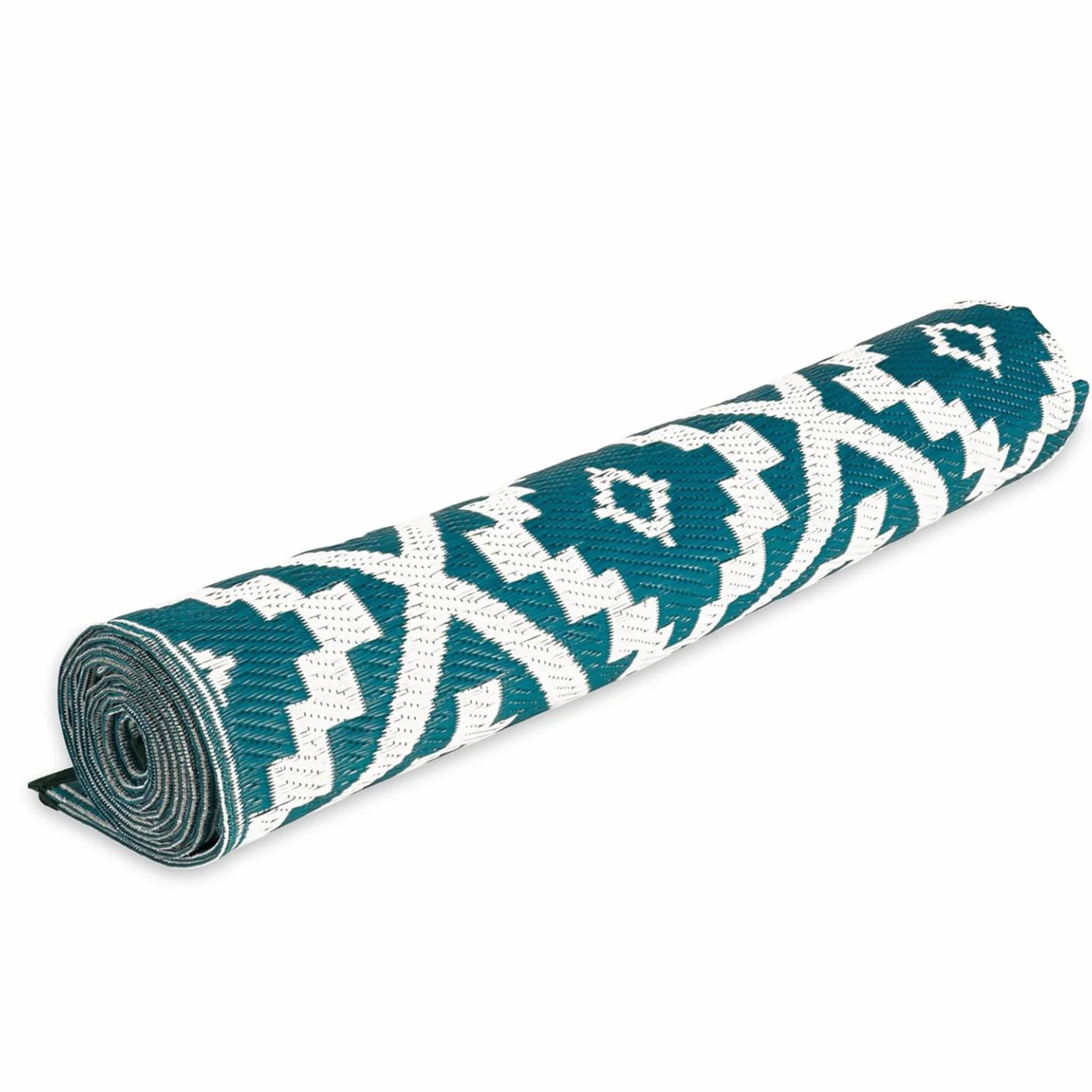 IDMarket – Tappeto per esterni Bahamas Blu Anatra 180 x 280 cm