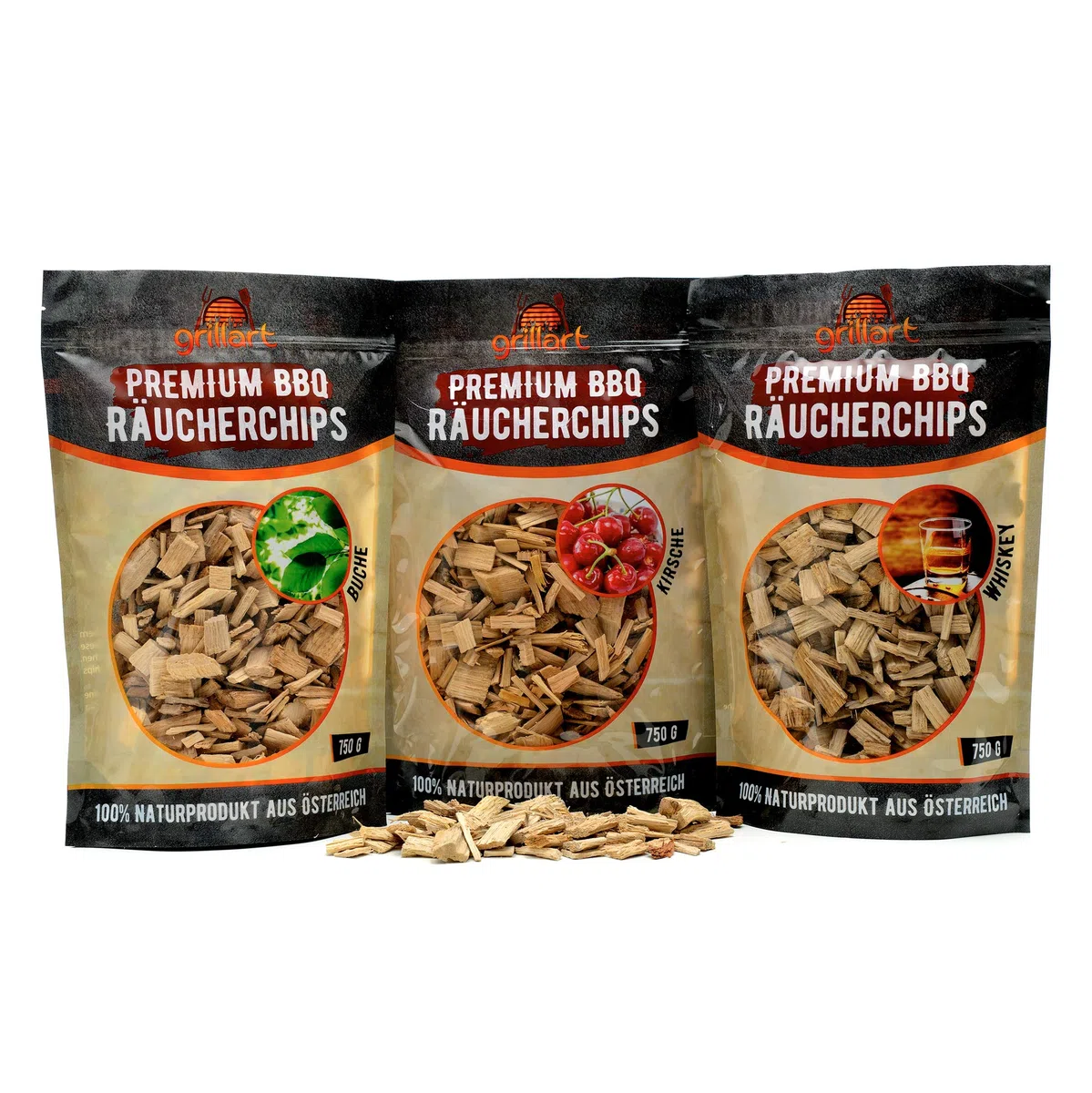 Premium BBQ Chips (Set da 3 tedesco)
