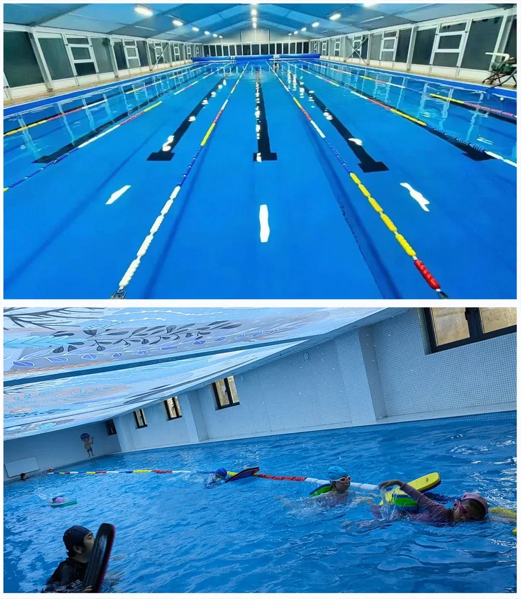 Corda divisoria per piscina, corda galleggiante di sicurezza con 2 ganci, per una migliore decorazione e sicurezza a bordo piscina