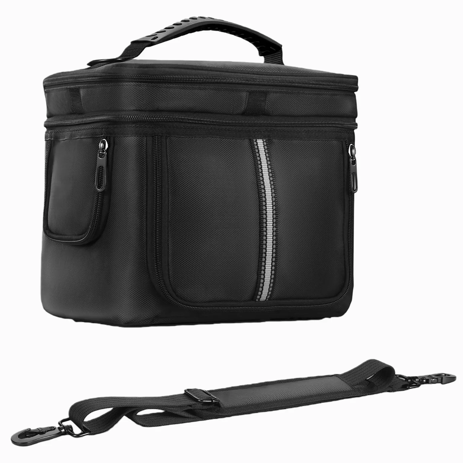 Borsa da viaggio imbottita per BLUETTI Elite 30 V2 Outdoor Travel Use Power Station Storage Case con Multi-tasche impermeabile con manici e cinghie staccabili