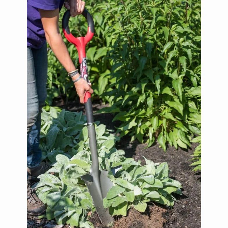Rootslayer VENTEO - Confezione robusta nera per adulti, giardino, manico solido