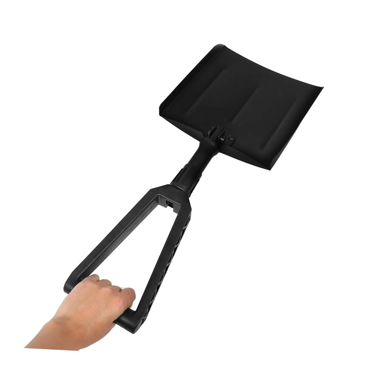Mobestech Pala Neve Ferro Strumento Portatile Per Rimozione Neve Per Emergenze e Campeggio Include Sacchetto Per Conservazione e Protezione