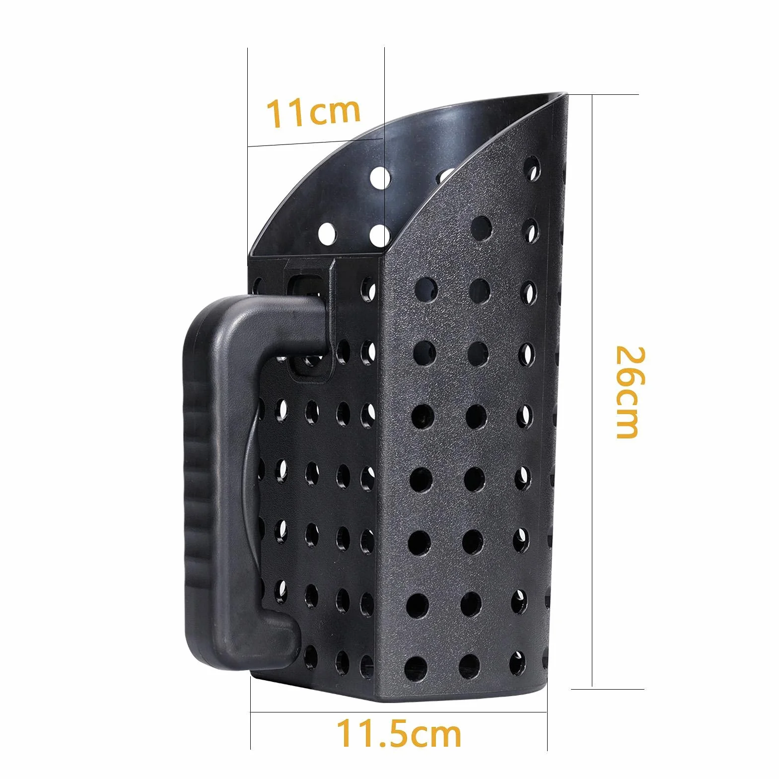 BuyWeek Set di Pale Paletta di Sabbia Strumento, 2 Pezzi in Acciaio Inossidabile ABS per Metal Detector