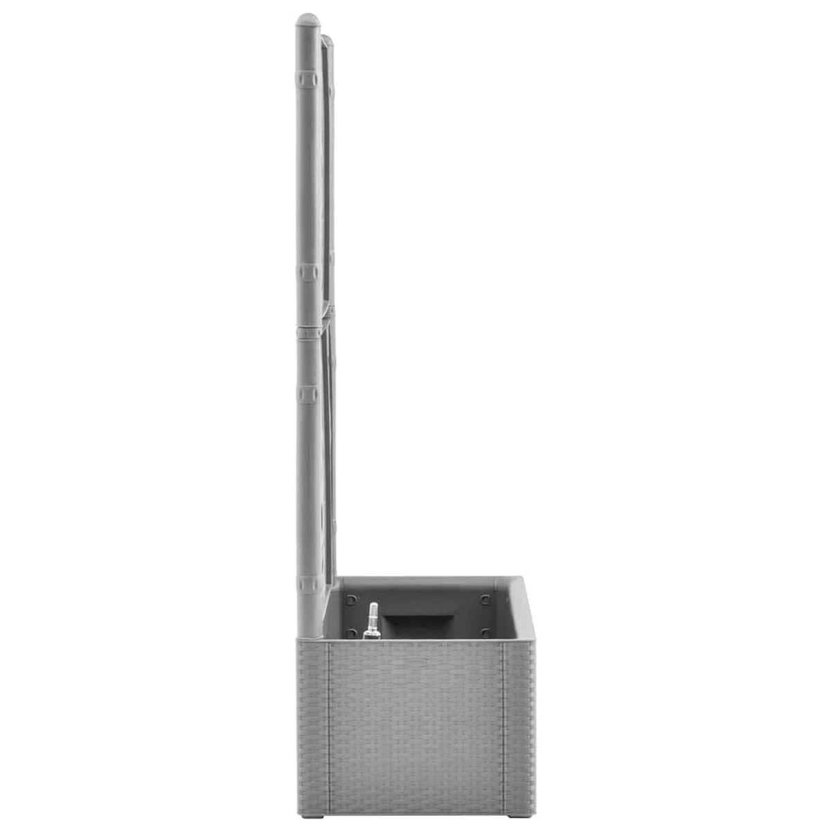 ShGaxin Arriate, Tavolo Da Coltivo, Orto Domestico, Arriate Da Giardino, Coltivazione Di Piante Aromatiche, con Traliccio e Sistema di Irrigazione Automatica Grigio
