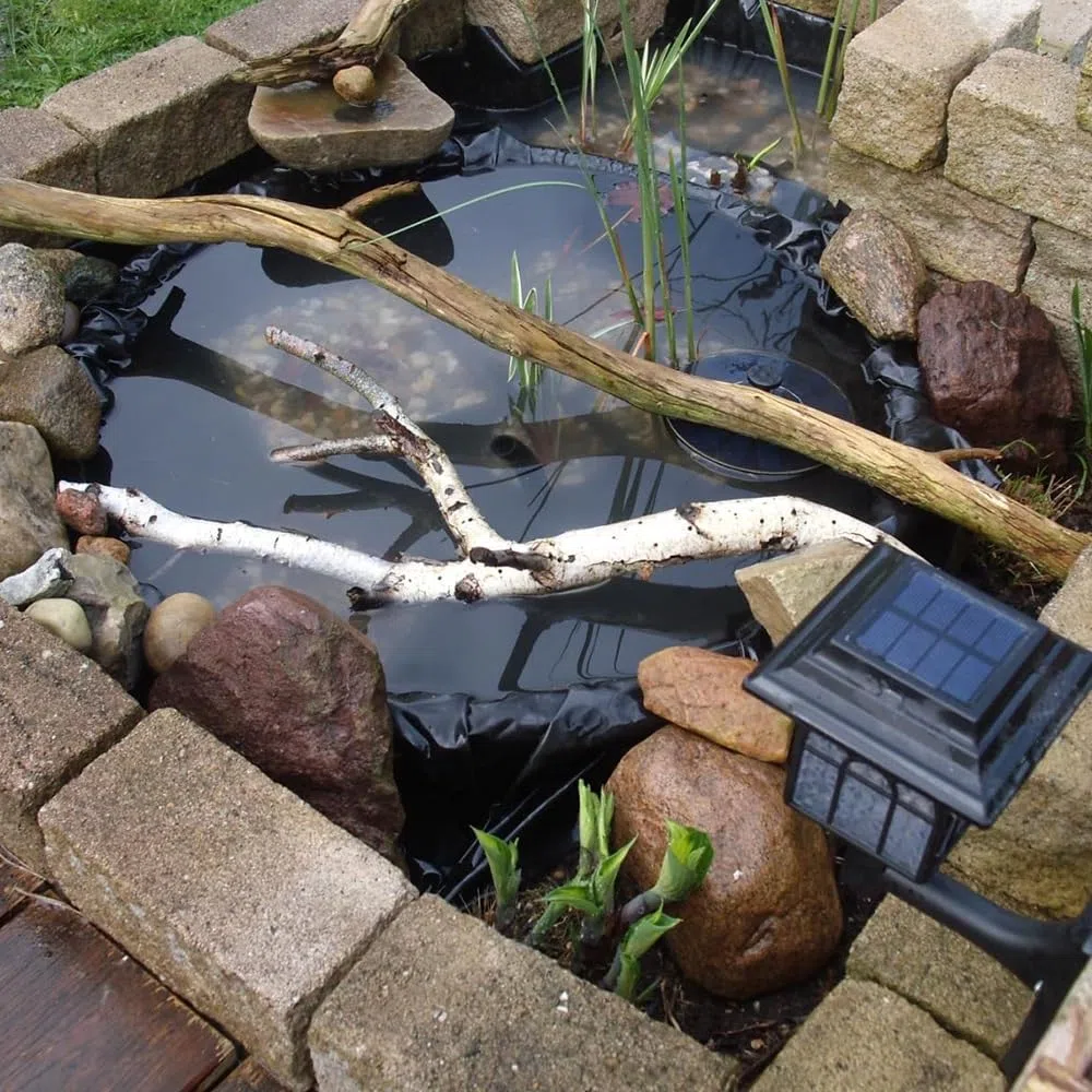 Fodera flessibile per stagno e membrana a cascata rinforzata per fontane e flussi esterni Fodera resistente per fontane e torrenti per acquari e cascate