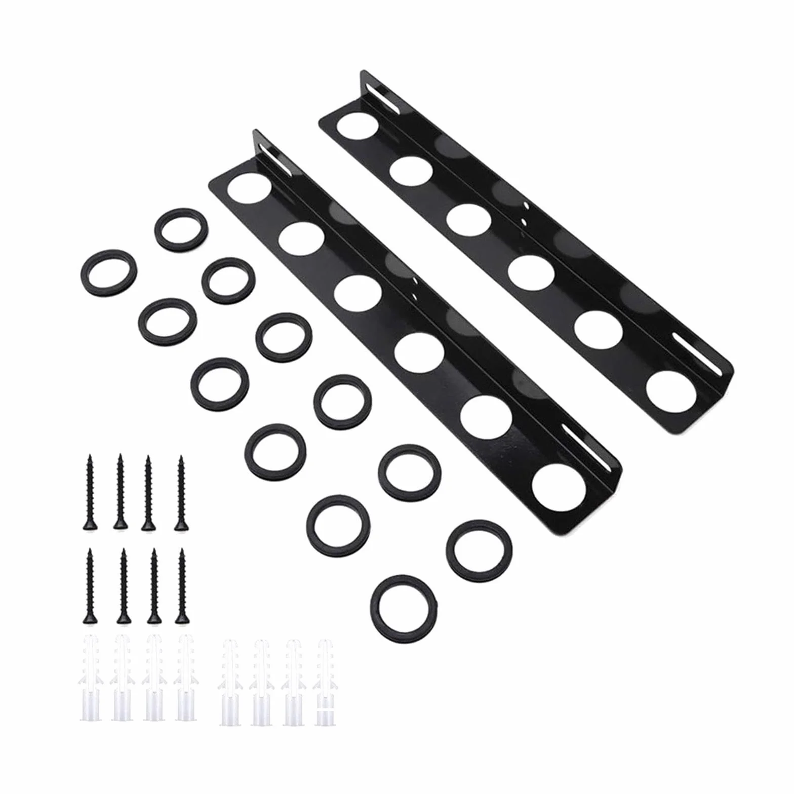 Organizza in modo efficiente le attrezzature da giardino con il portautensili manuale per giardinaggio di qualità, dotato di semplici accessori di