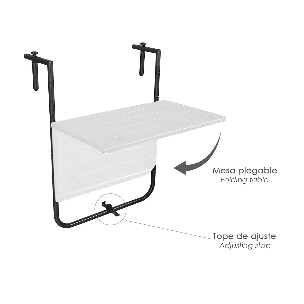 Papillon Tavolo Rettangolare Balcone
