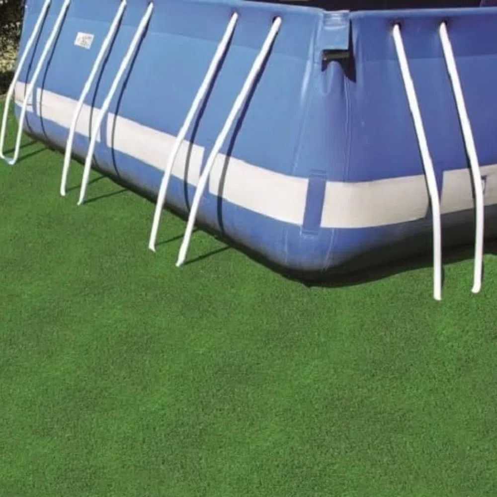 acquaverde | Prato Sintetico da 7mm per Giardino, Balcone, Terrazzo e Piscina 1x5 mt (5 mq) – Erba Artificiale, Sintetica Resistente al Calpestio e Raggi UV, Facile da Pulire