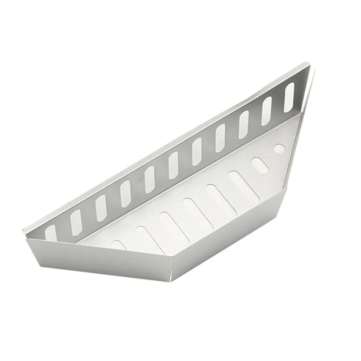 Grande cestino per carbonella alluminizzato per barbecue e carburanti, adatto per barbecue a carbonella da 57 cm in su