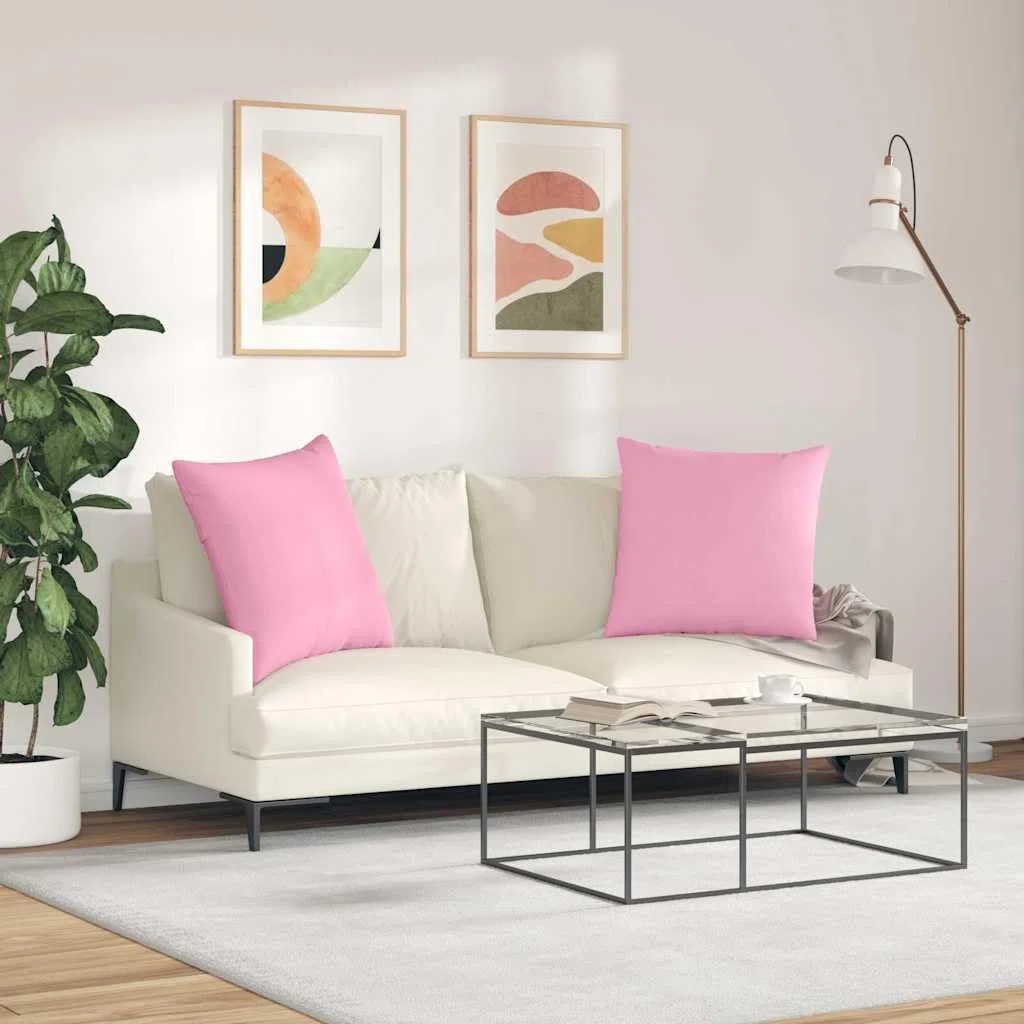 Mangloder - Set di 2 cuscini da divano, 80 x 80 cm, in tessuto, imbottitura in poliestere morbido, sfoderabili, versatili, per soggiorno, camera da letto, casa, ufficio, comodi cuscini per seduta dal
