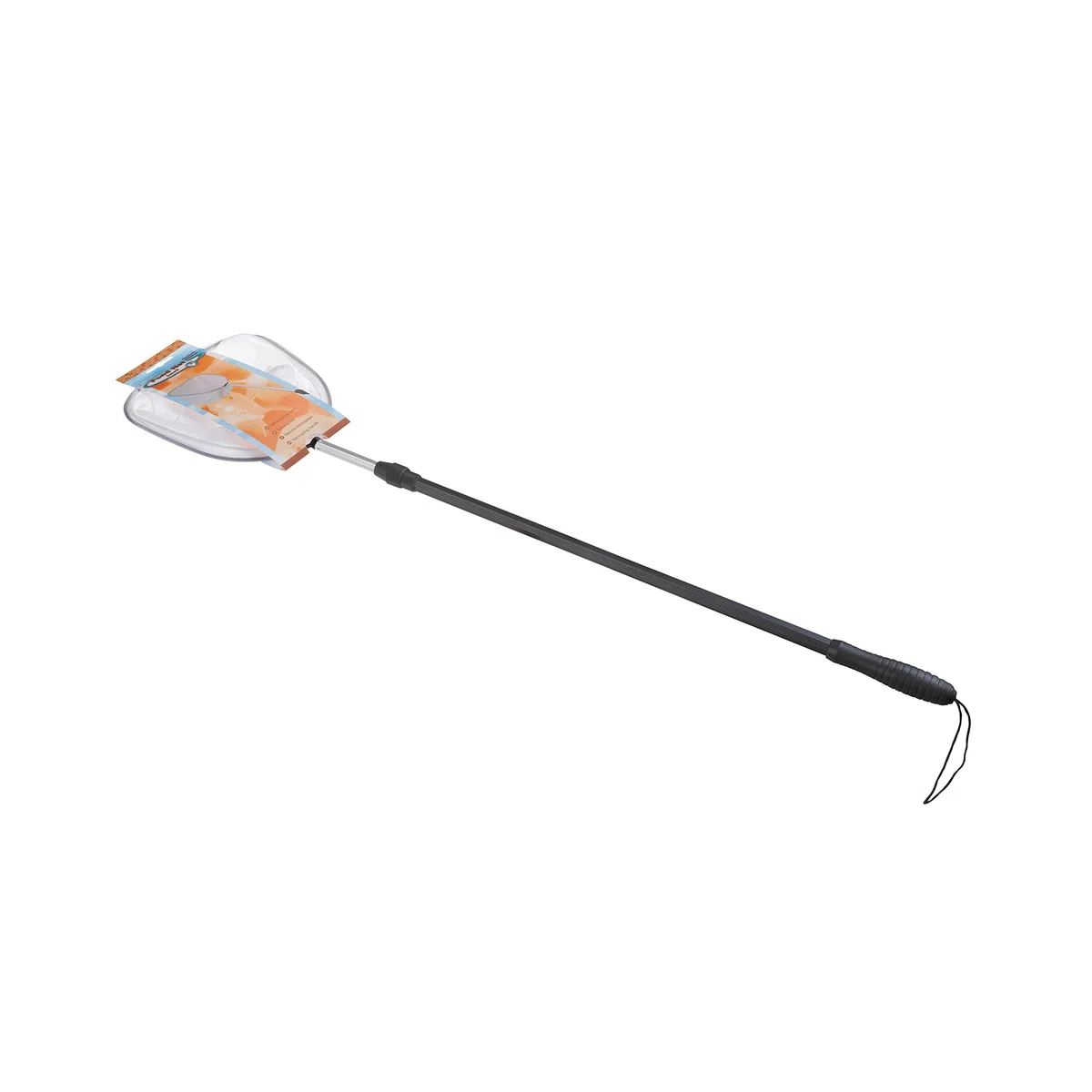 Velda Retino per laghetto, 25 x 25 cm, manico telescopico max. 1,8 m a maglia fine
