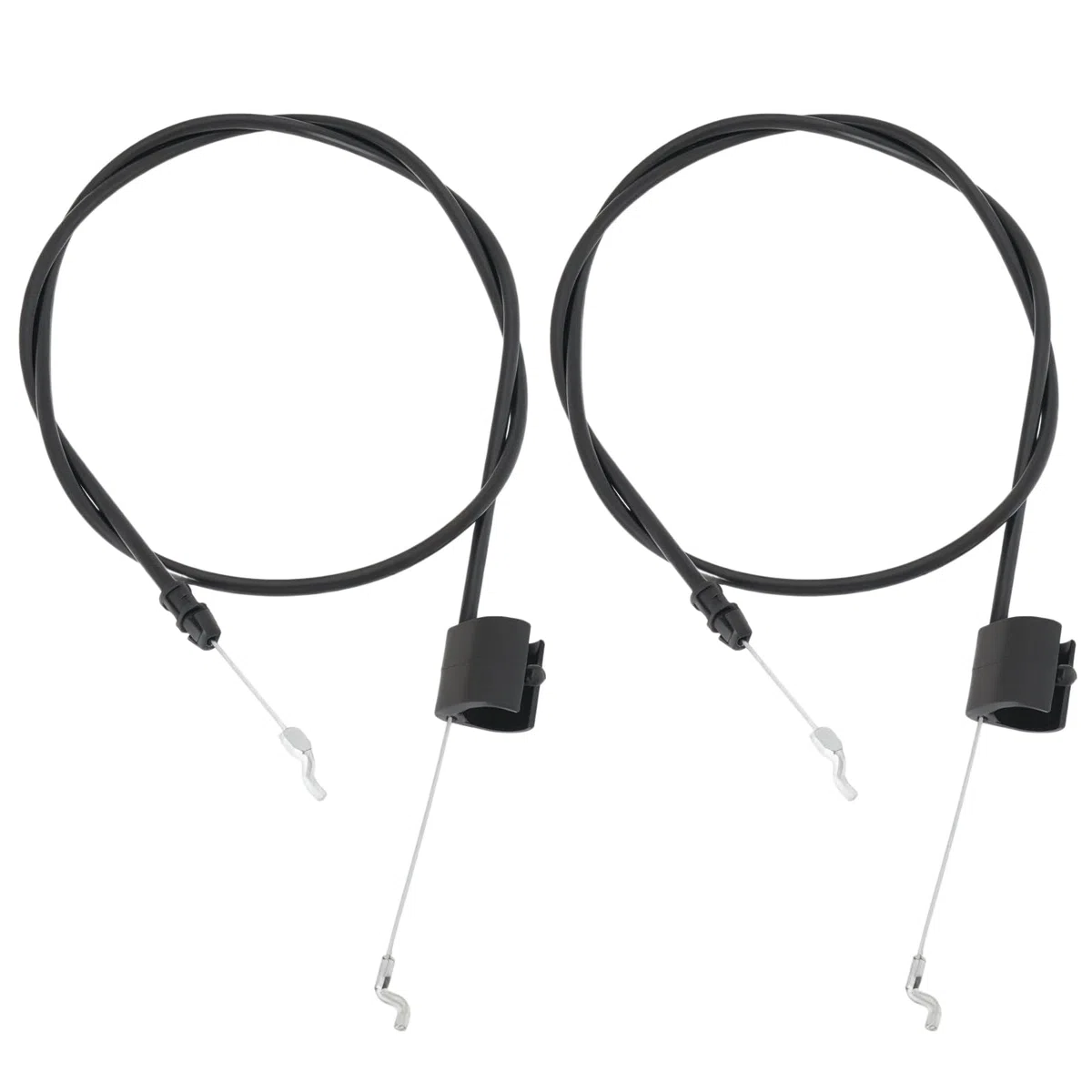 2 Pezzi Cavo Acceleratore Tosaerba Linea Di Controllo Motore 183281 532183281 290699 Compatibile Con Briggs Stratton Compatibile Con Poulan Lunghezza Cavo 1358mm