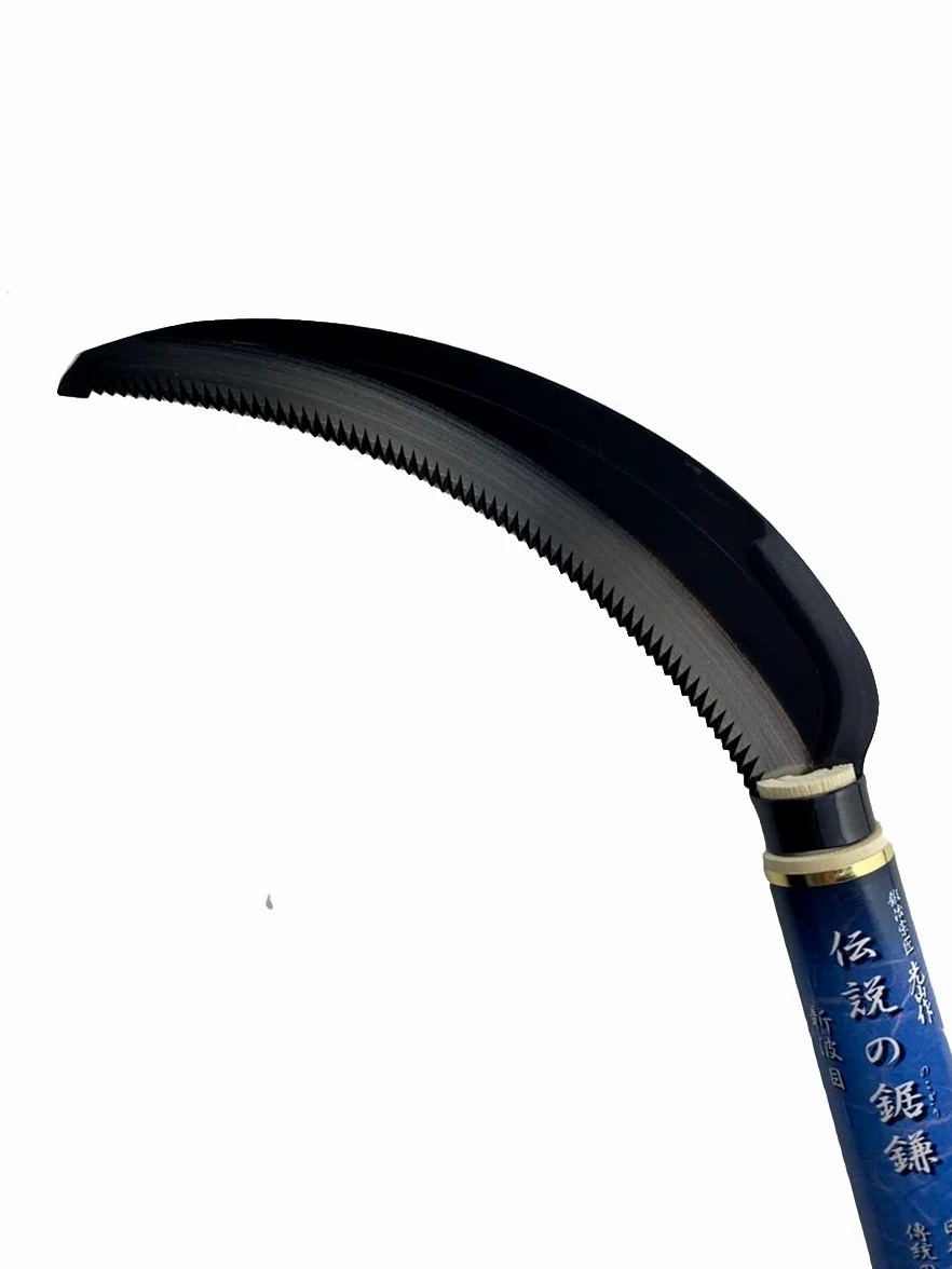 Falce giapponese multiuso giardino raccolta verdure e agrume lama 170mm giardinaggio strumento
