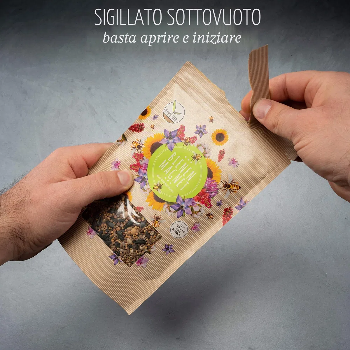 500 g di semi di prato fiorito per un colorato pascolo per le api - miscela di semi di fiori selvatici colorati e ricchi di nettare per api e farfalle (incluso eBook GRATUITO)