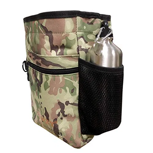 shrxy Garden Rilevazione di Metallo Trova Borsa Rilevatore Borsa Strumenti per scavatore Multiuso Borsa Marsupio (camo)