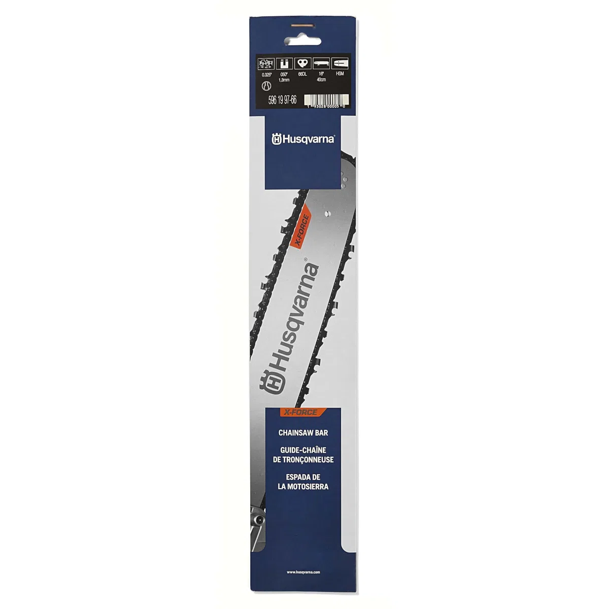 Husqvarna 596199766 Barre, Arancione/Grigio