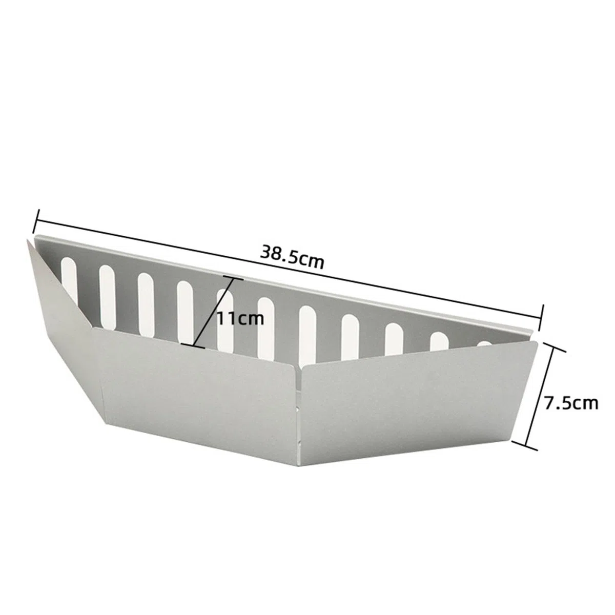 Fenteer 2 Pezzi Cestini per Carbone, Porta-bricchette per Barbecue All'aperto