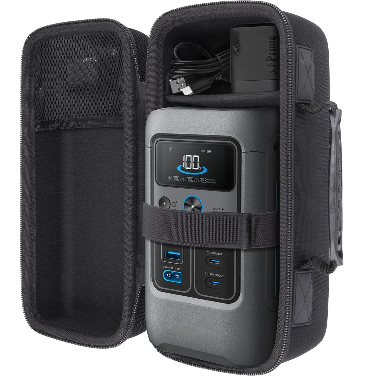 co2CREA cassa custodia borsa per Anker SOLIX C300 Stazione Elettrica