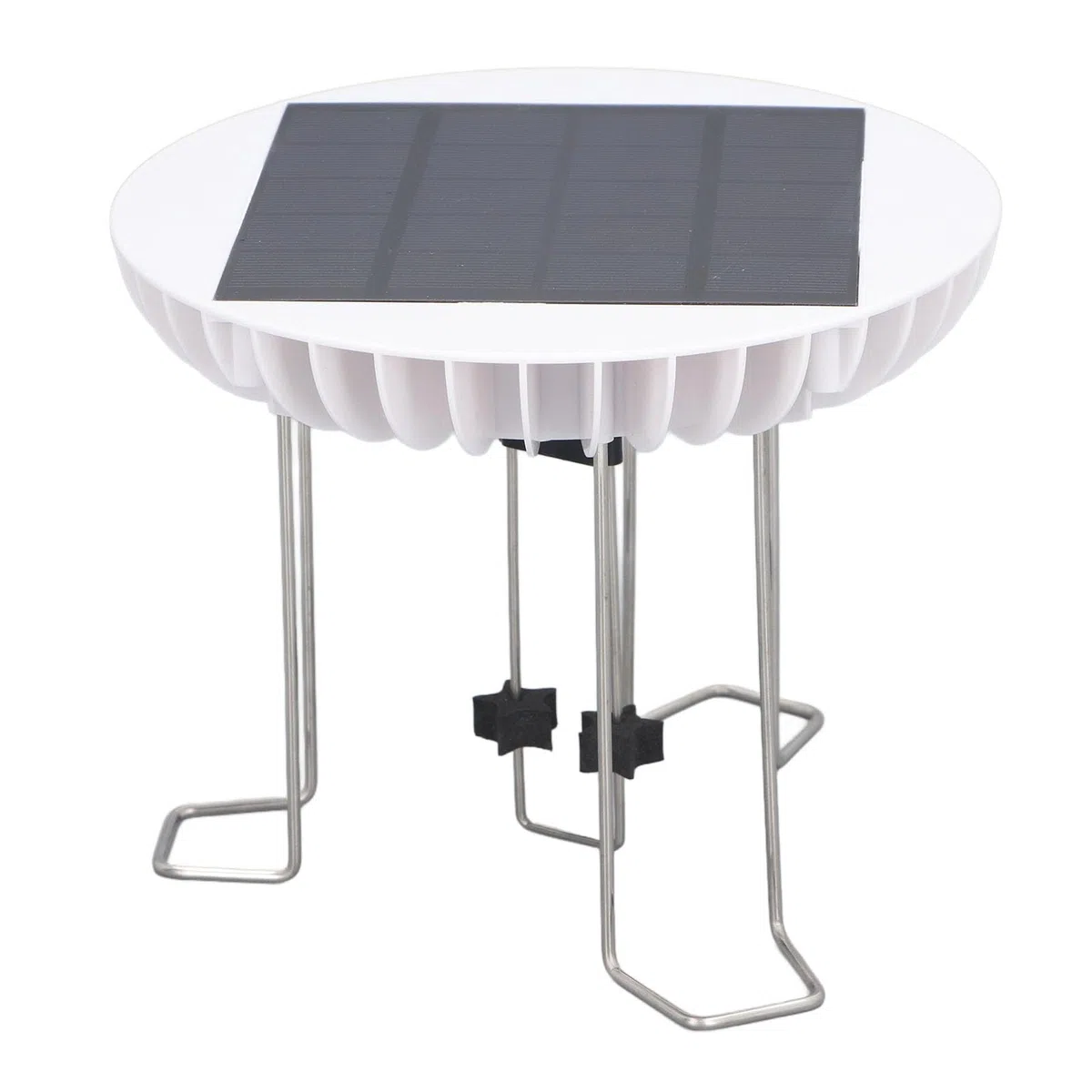 Agitatore Solare per Acqua, Agitatore Solare Silenzioso per Vasca per Uccelli con Pannello 5V 2W, Impermeabile IP65 per la Decorazione del Laghetto da Giardino