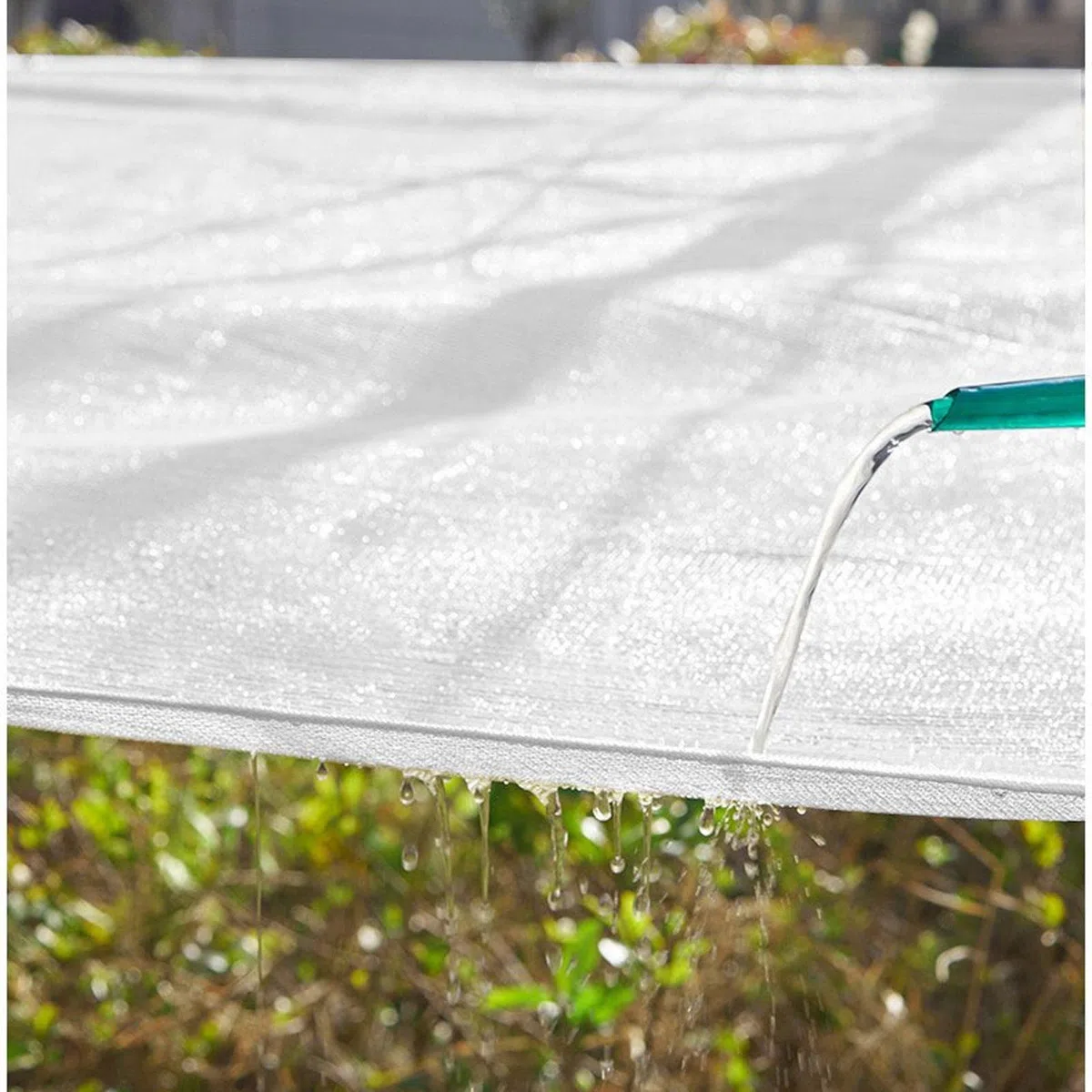 BOHHO 50% Sunblock Shade Cloth, Sun Screen Mesh Plants Greenhouse Cover Fabric,Sunshade Netting for Flowers Plants Patio Lawn Outdoor (Size : 2x6m/6.6x19.7ft)