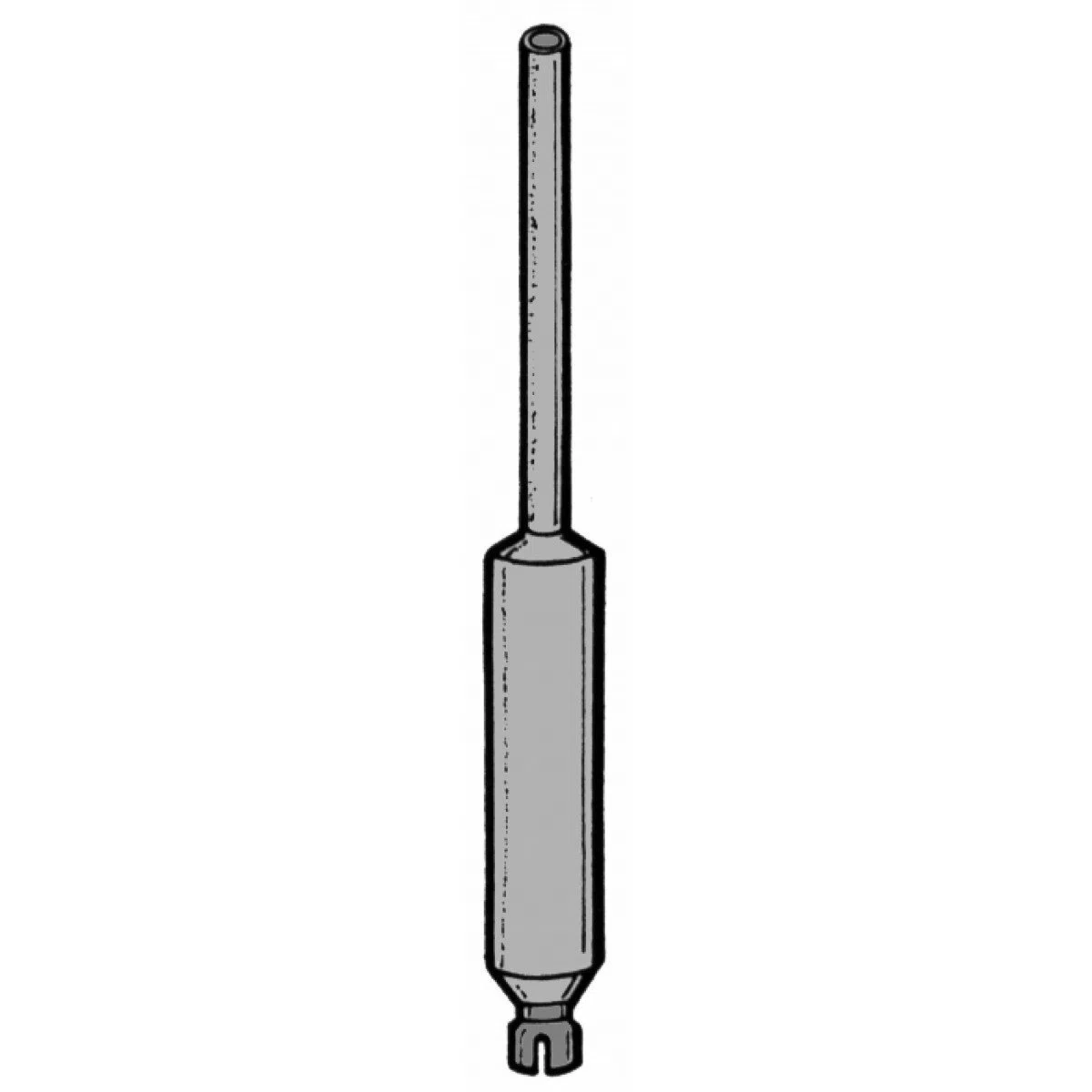Ama Silenziatore trattore adattabile Massey Ferguson 1672994M93: Silenziatore scarico trattore attacco 55mm